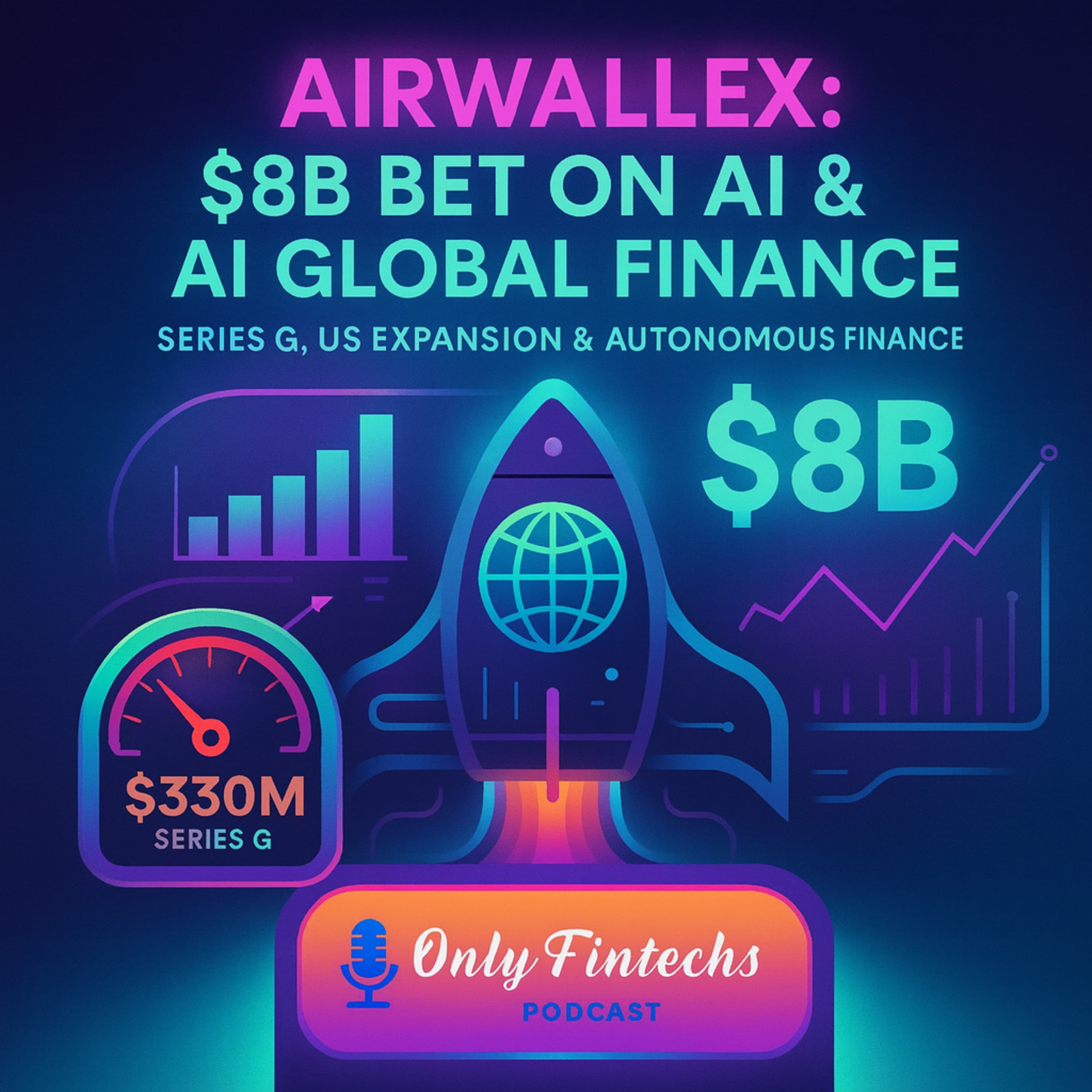 Airwallex’s $8B Bet: Series G, US Expansion & AI-Powered “Autonomous Finance” Explained episode cover